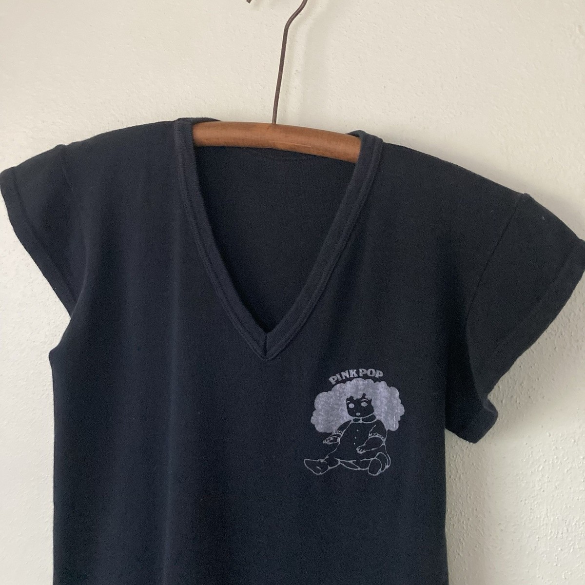 True Vintage 70s PinkPop Music Festival Shirt Band Tee Print T