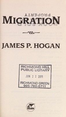 Migration (Baen Science Fiction) by Hogan, James P., Good Book