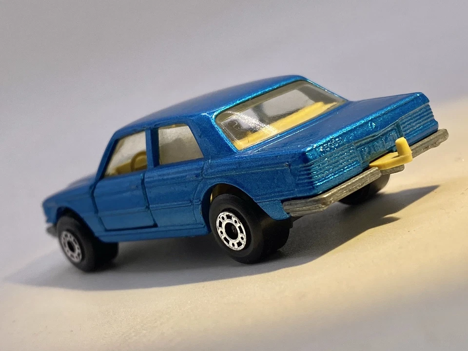 Matchbox🔥Superfast 1979 Mercedes 450 SEL 1:64 casi nuevo/como nuevo hecho en Inglaterra Foto 2 de 4