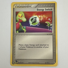 Pokemon Energy Switch 82/109 EX Ruby & Sapphire Uncommon Regular EN 2003 on eBay