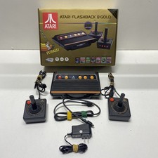 Atgames Atari Flashback 8 Gold 40th Anniversary Edition Console Bundle -Black