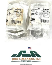 KILLARK, CLENCHER, CMCAD150, LOT OF 2, 1-1/2" CABLE GLAND, METAL CLAD CABLE, NEW