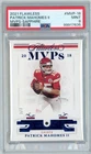 2021 Panini Flawless Patrick Mahomes MVPs Sapphire 3/7 PSA 9