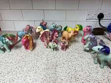 My Little Pony Vintage Mixed Lot Pony & Unicorn Figures incl. Baby Ponies g1