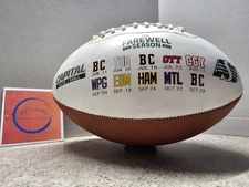 Saskatchewan Roughriders CFL 2016 Farewell Season Football Mosiac Stadium at...