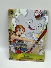 Zeus (Alternate Art) OP11-106 A Fist of Divine Speed Foil for sale