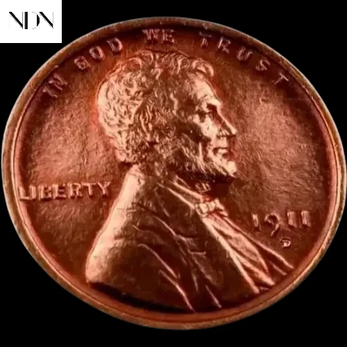 1911-D Lincoln Wheat Penny Cent - Gem BU Red