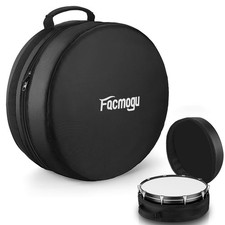Facmogu 14"x5.5"/14"x6.5" Snare Drum Case, Thick Foam Padded Drums Bag w/Heavy-D