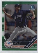 2019 Bowman Draft Chrome Green Refractor 91/99 Domingo Acevedo #BDC-102 pe8