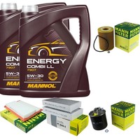 Inspektionspaket 10L Mannol 5W-30 FüR Mercedes W164 ML 320 CDI W251 V251 R
