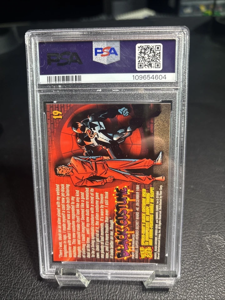 1994 The Amazing Spider-Man #19 Black Costume - PSA 10  - Image 2 of 2