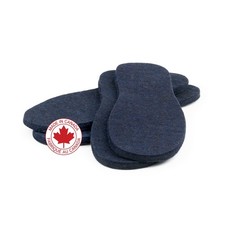 8mm Long-Lasting Wool Felt Insoles for Men and Women, Warm Wool Boot Insoles ...
