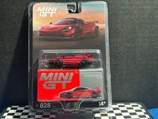 1/64 MINI GT MCLAREN 720S LB WORKS GEM RED #828