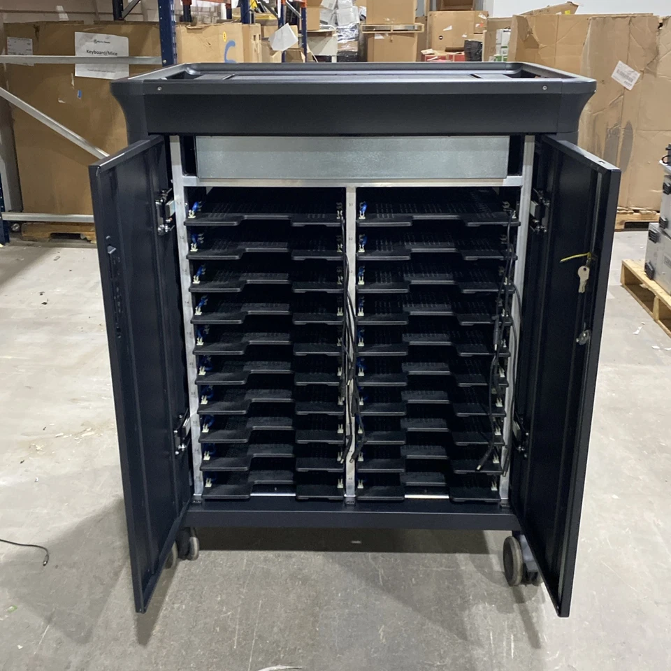 (Lote de 2) HP | Ergotron | Carro de carga para notebook 20 (TPA-E504) Foto 2 de 4