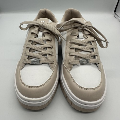 #ad GBG Los Angeles GGHOLDIN R Shoes Mens Size 11 Beige White Low Top Casual $27.95