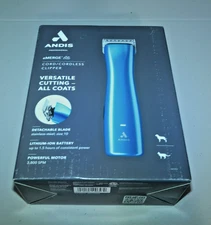 Andis eMERGE Lite AGR3 Cordless Clipper Professional Hair Grooming Tool, Blue