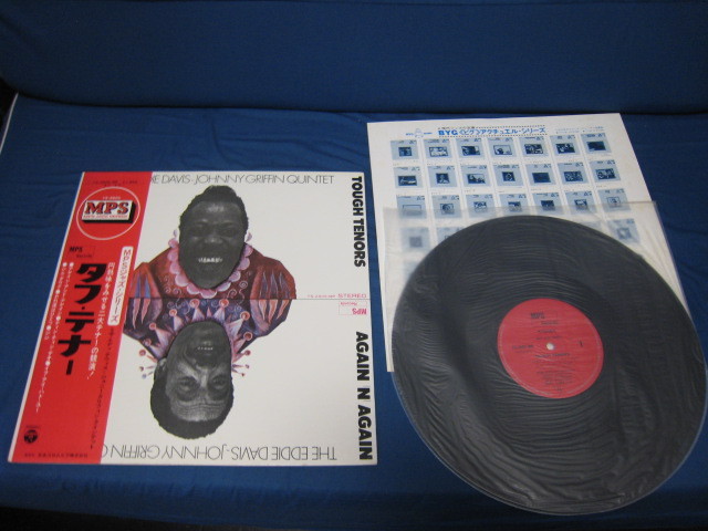 Eddie Davis Johnny Griffin Quintet Tough Tenors Japan Vinyl LP