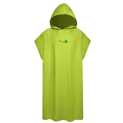 Surf Poncho Wickeltuch Schnelltrocknende Robe mit Kapuze Mikrofaser M9P5