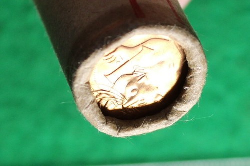 * 1979 FEATHER TAIL GLIDER 1 CENT NICE TIGHT ROLL 50 COINS TAILS TAILS #CEG37 - Picture 2 of 8