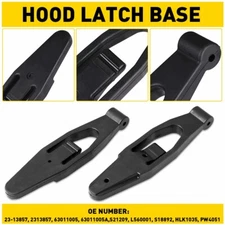 2x Rubber Hood Lock Latch Base For Kenworth T300 T600 T800, Peterbilt 377 378