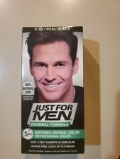 Just For Men H-55 Real Black Shampoo-In-Color Original Formula