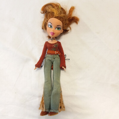 MGA Bratz 2001 Meygan Doll with clothes, Boots & Necklace Free Shipping