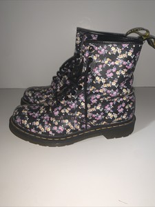 floral print doc martens