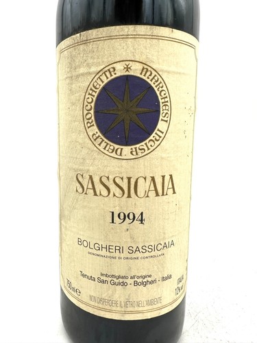 1994 SASSICAIA - TENUTA SAN GUIDO - 0,75L 12% - Imagen 2 de 4
