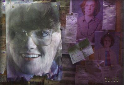 Stranger Things Upside Down Purple [25] Tribute To Barb Chase Karte B-4 Barb 4