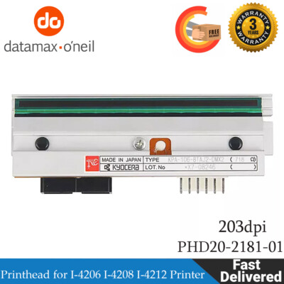 PHD20-2181-01 Print Head for Datamax I-4206 I-4208 I-4212 Printer 203DPI