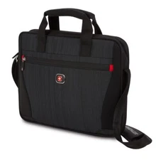 Swiss Gear By Wenger Laptop Travel Case Bag iPad Brushed Slate 14.2x 10.2x 1.2