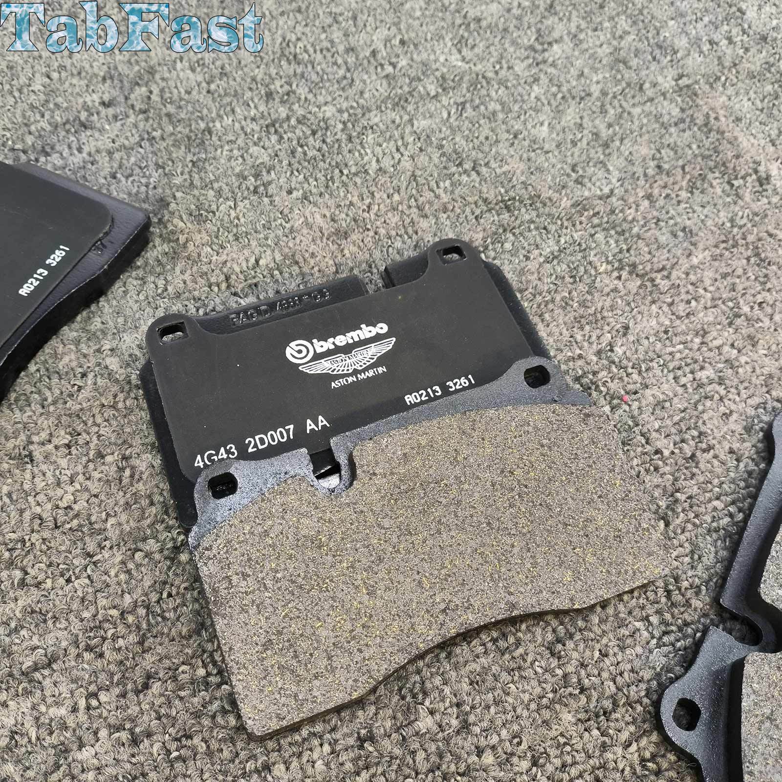 8D332C562BA Genuine Aston Martin DBS V12 Vantage Virage Ceramic Rear Brake Pads