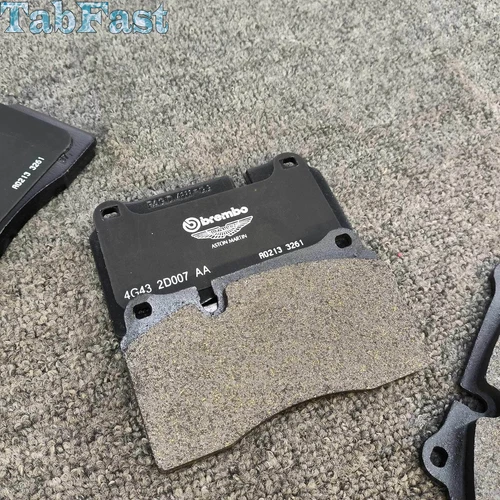 🚚8D332C562BA Genuine Aston Martin DBSV12Vantage Virage Ceramic Rear Brake Pads - Afbeelding 5 van 8