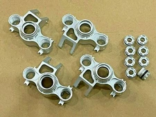 Aluminum Front & Rear  KNUCKLE  for Traxxas E REVO SUMMIT REVO 3.3 Silver 