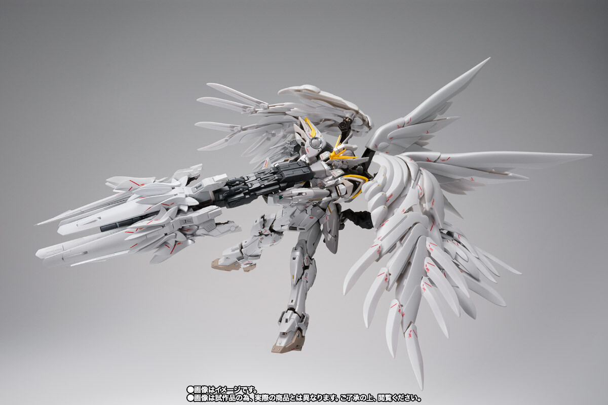 コミック・アニメ Gundam Wing  White Prelude #1021 BANDAI GFFMC Wing Snow White Prelude #1021 Metal Composite Figure