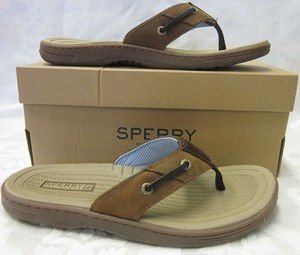 sperry baitfish flip flops