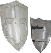 Medieval Warrior Knight Templar Crusader Shield for LARP, Cosplay, Renaissance