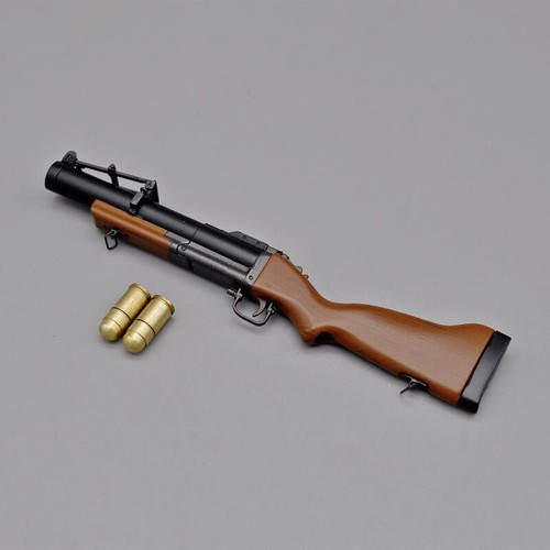 1/6th Soldier M79 Small Scale Plastic Grenade Launcher Model for 12" Doll - Picture 3 of 5