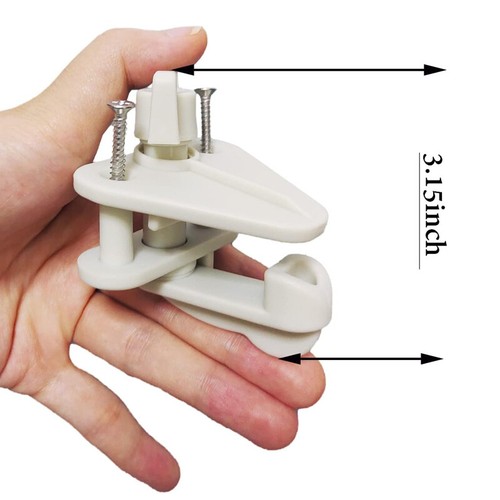 4Packs Safety Door Gate Latch Plastic Marine Pontoon Gate Latch Yacht