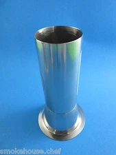 Premium #22 x 2" STAINLESS STEEL Meat grinder tube for Freezer Bag Stuffing