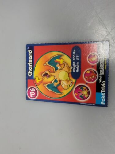 Burger King 1999 Pokemon der erste Film Sammelkarten Charizard - Bild 4 von 16
