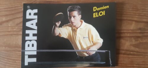 Damien Eloi FRA Tischtennis unsignierte Autogrammkarte Tibhar  - Zdjęcie 1 z 1