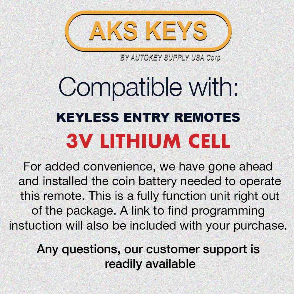Remote for GM CHEVY GMC CADILLAC OEM Keyless Car Key Fob 6 Button OUC60270 6 Btn