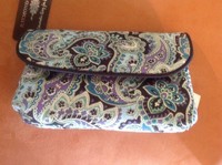 Raymond Waites Jewelry Travel Bag Case Blue Paisley Raymond Waites Jewelry Travel Bag Case Blue Paisley