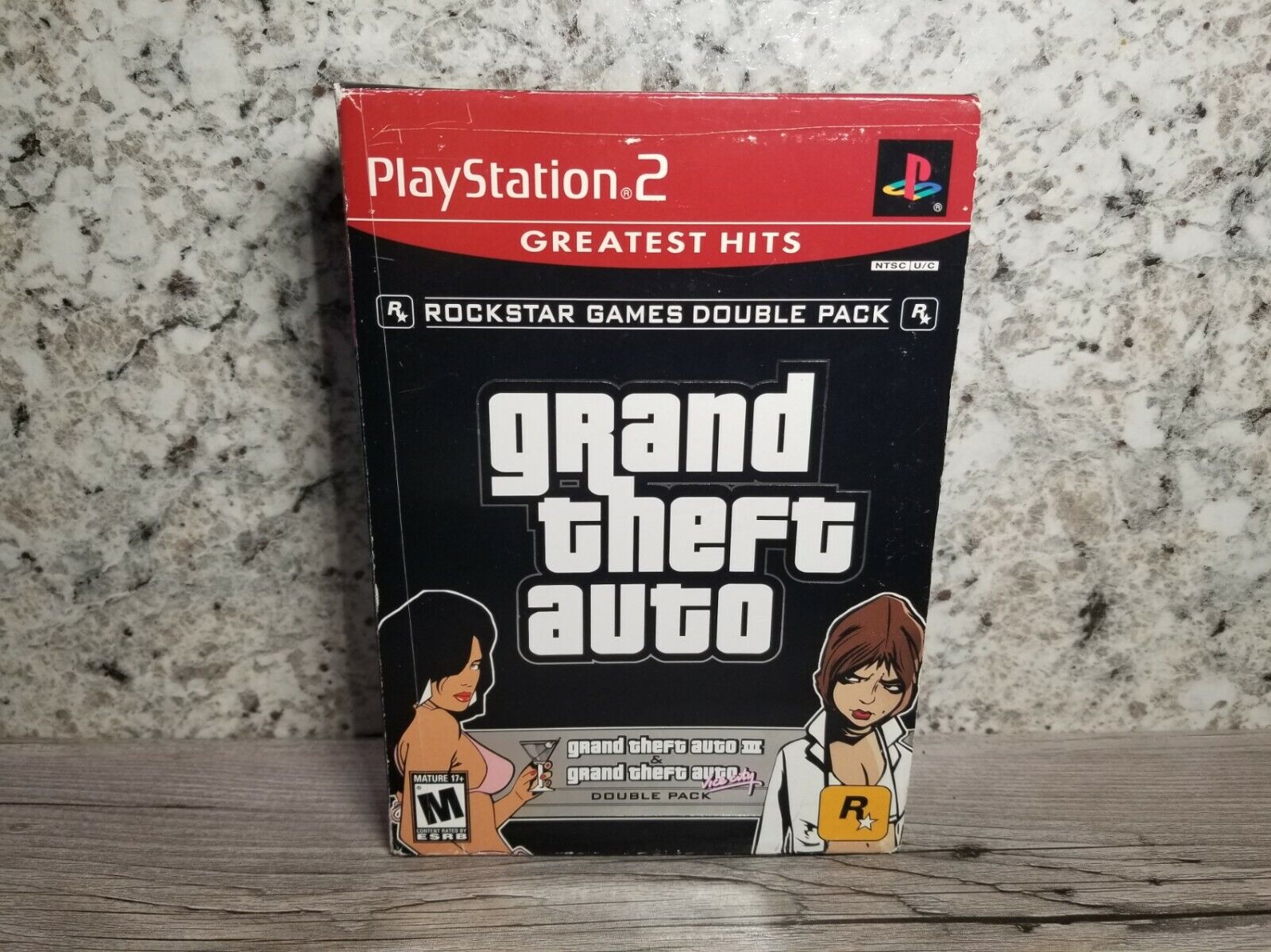 Grand Theft Auto 3 GTA & Vice City Double Pack - PlayStation 2 PS2 - Tested