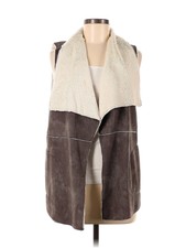 Lost April Women Gray Vest M