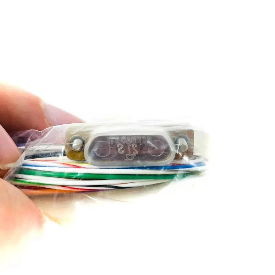 ITT Cannon MDM-21SH048L D-Sub Connector Micro-D Female Sockets w/ Cable Harness - Image 4 of 4