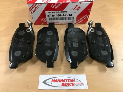 2009-2018 COROLLA REAR DISC Brake Pads Genuine Toyota CERAMIC