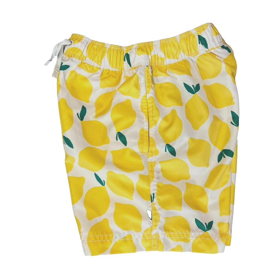 Pantalones Cortos de Natación Hanna Andersson Lemon Stand On Blanco EE. UU. 5 110 cm Calzoncillos Internos Foto 3 de 4
