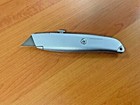 Retractable Utility Knife Pack Box Cutter Stanley Style Knife Craft + FREE BLADE